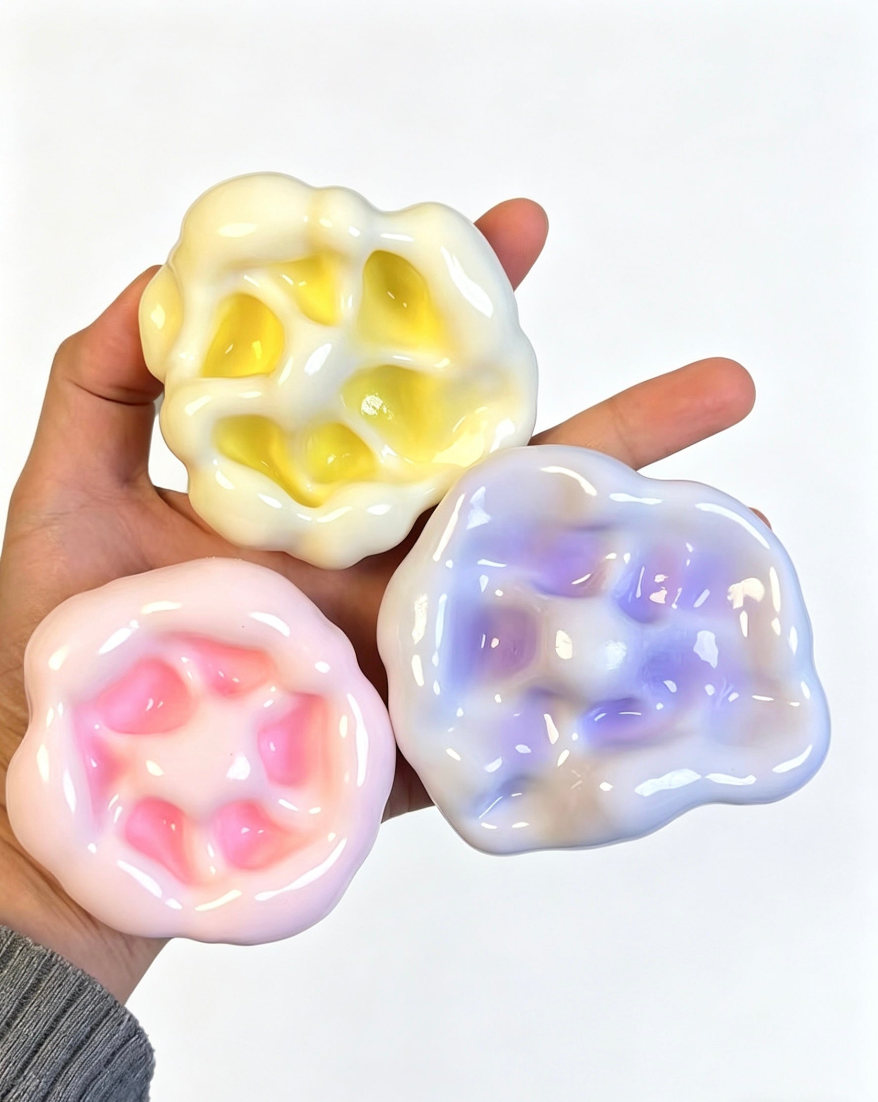 Handmade Squishy Ball Series｜Glutinous Rice Ball