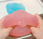 Ice-Skin Big Cheese Squishy Ball | Handmade | Vaseline Core | 7cm