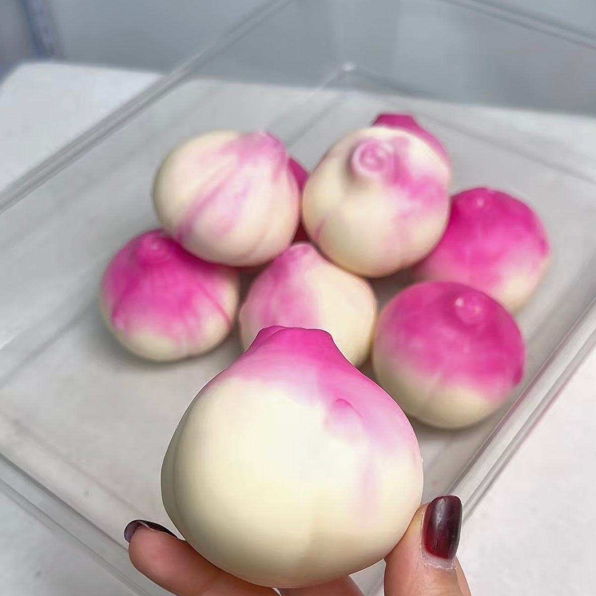 Chubby Fruity Garlic Squishy Ball
