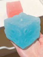 Ice-Skin Big Cheese Squishy Ball | Handmade | Vaseline Core | 7cm