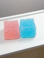 Ice-Skin Big Cheese Squishy Ball | Handmade | Vaseline Core | 7cm