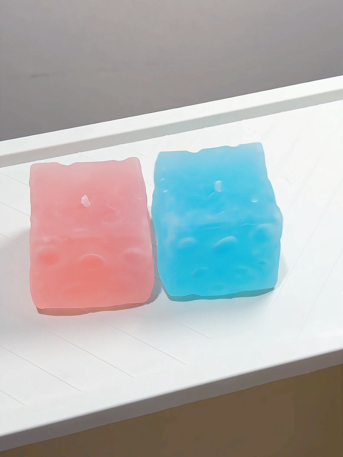 Ice-Skin Big Cheese Squishy Ball | Handmade | Vaseline Core | 7cm