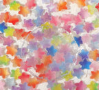 Glow gradient sugar stars - 18mm Stars
