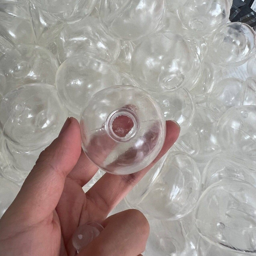 4cm Clear Ball Skin + Plugs (5 pcs)