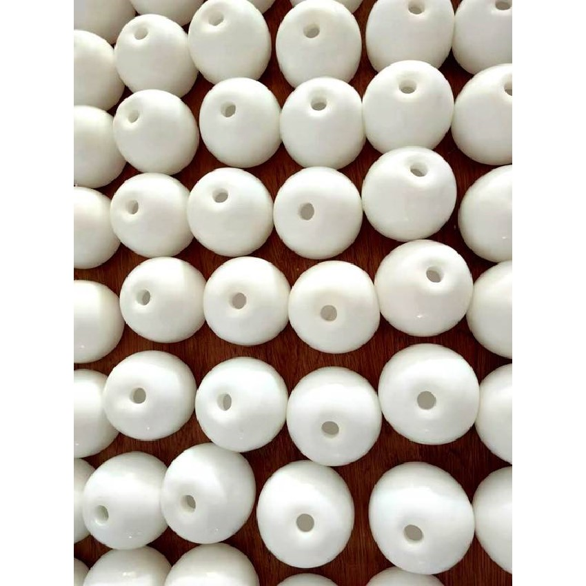 9cm White Ball Skin + Plugs (5 pcs)