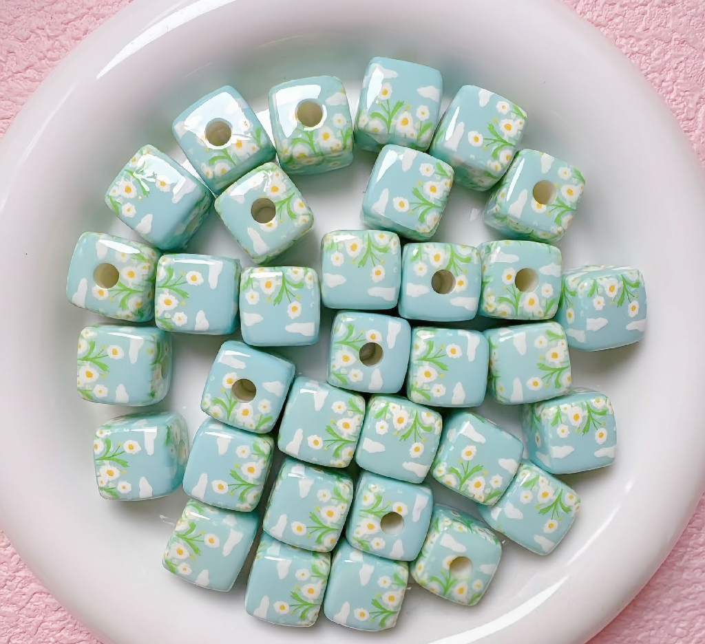 Sunflowers Beads (20 pcs)