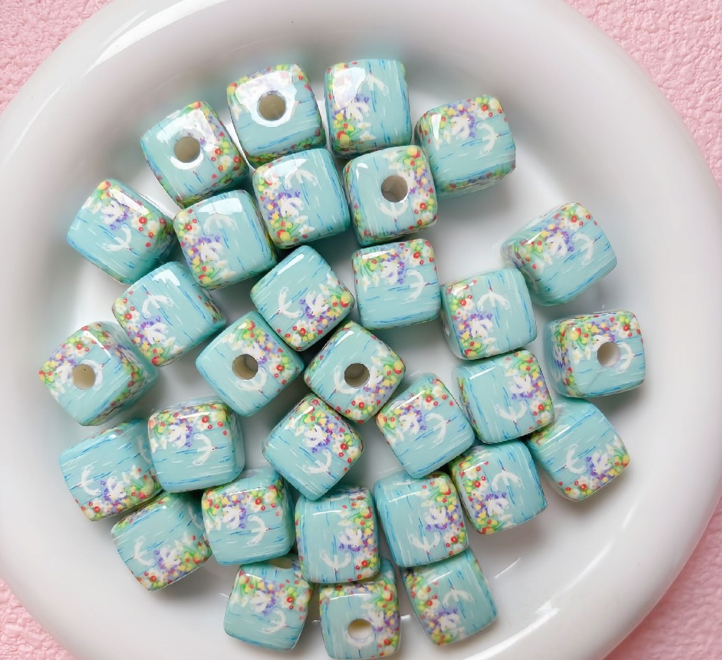 Birds Beads (20 pcs)